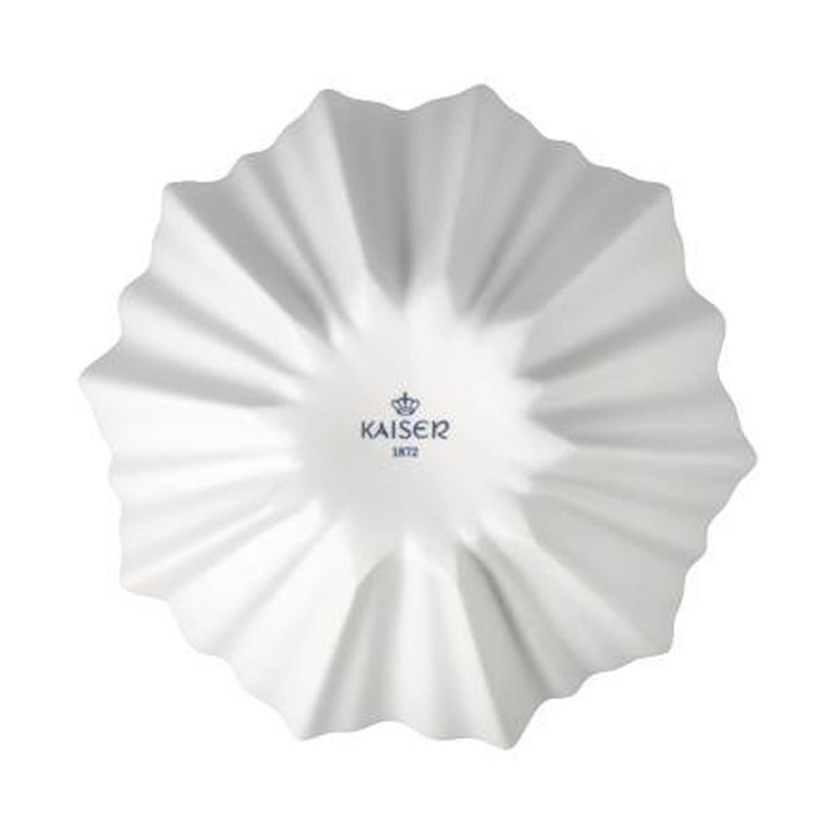 VASE Bahar, Biskuit-Porzellan, weiß, H 18 cm - Weiß, Keramik (18cm) - Goebel
