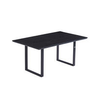 ESSTISCH ECKIG AVENCIA - Dark Oak, 200 x 100 cm - Schwarz, Holz (160/100/4cm) - Home Deluxe