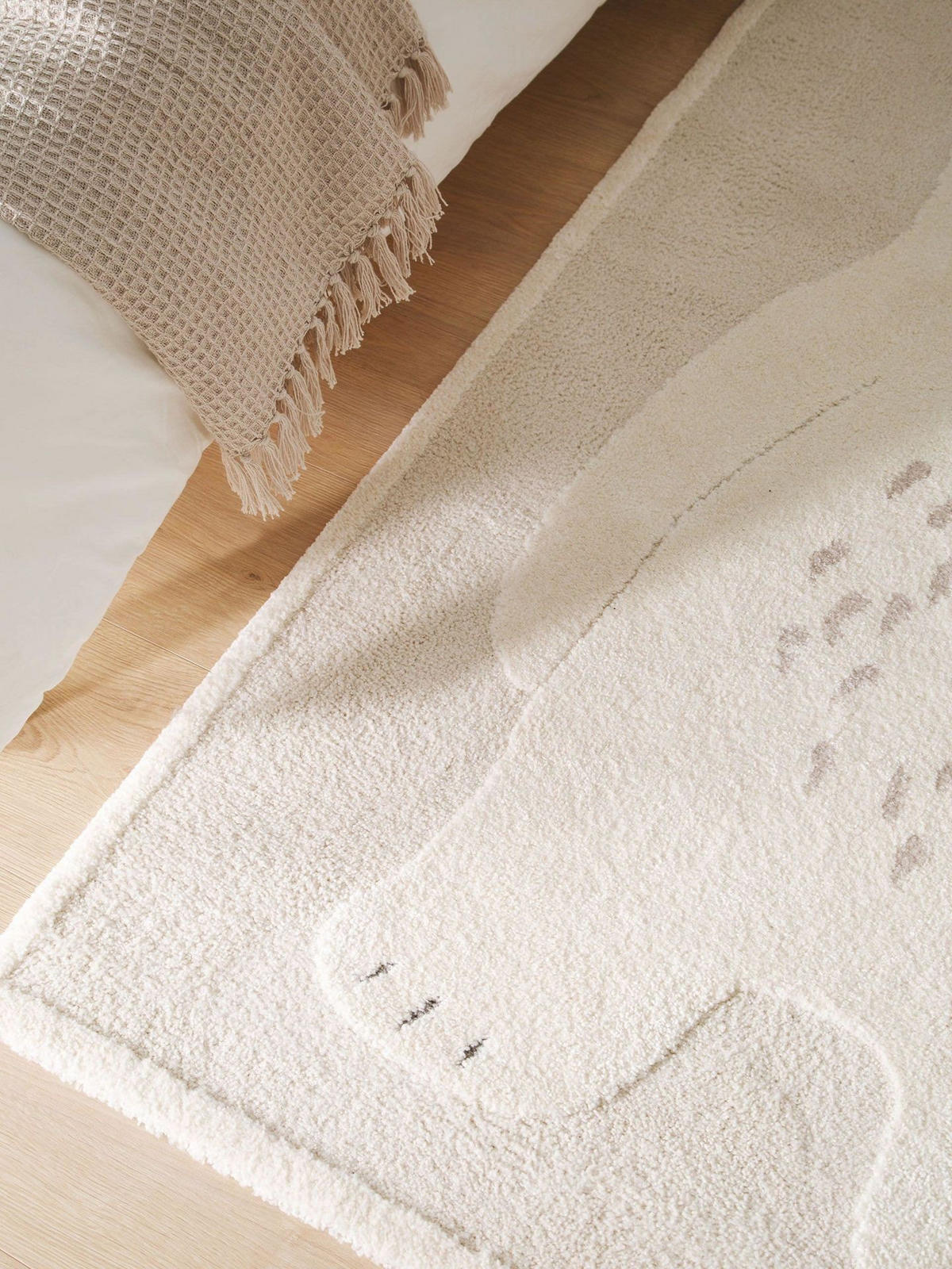 KINDERTEPPICH Eve Cream/Beige 80x150 cm - Beige, Kunststoff/Textil (80/1cm) - KUNSTLOFT