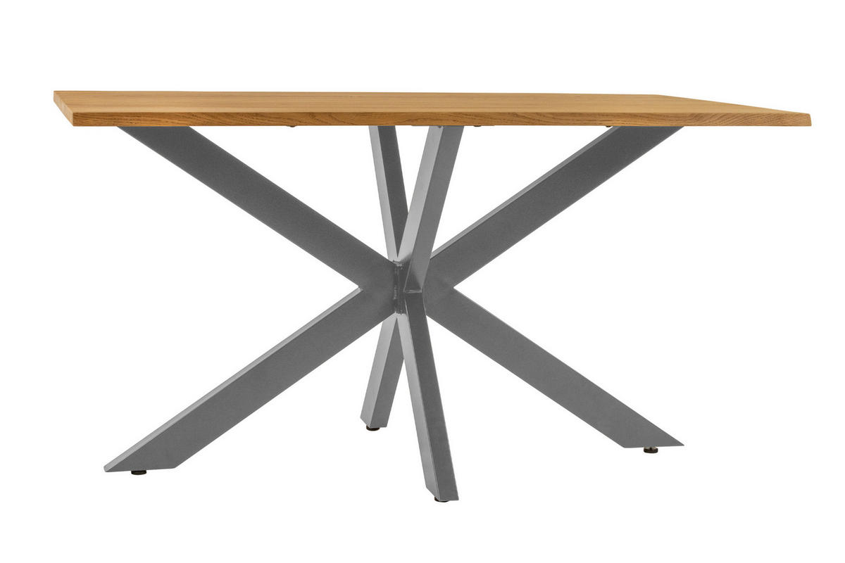 ESSTISCH SALVADOR - Eichefarben/Beige, Holz (90/180/77cm) - SAM