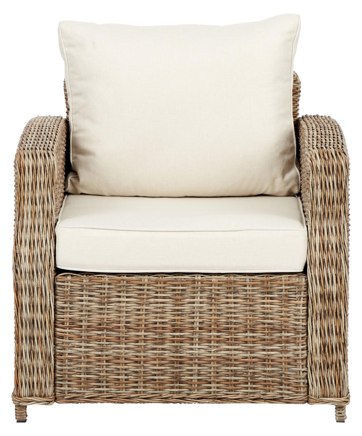 GARTENSESSEL, Gram, Natur, Rattan, 81 x 80 x 77 cm - Naturfarben, Naturmaterialien (81/77/80cm) - ebuy24