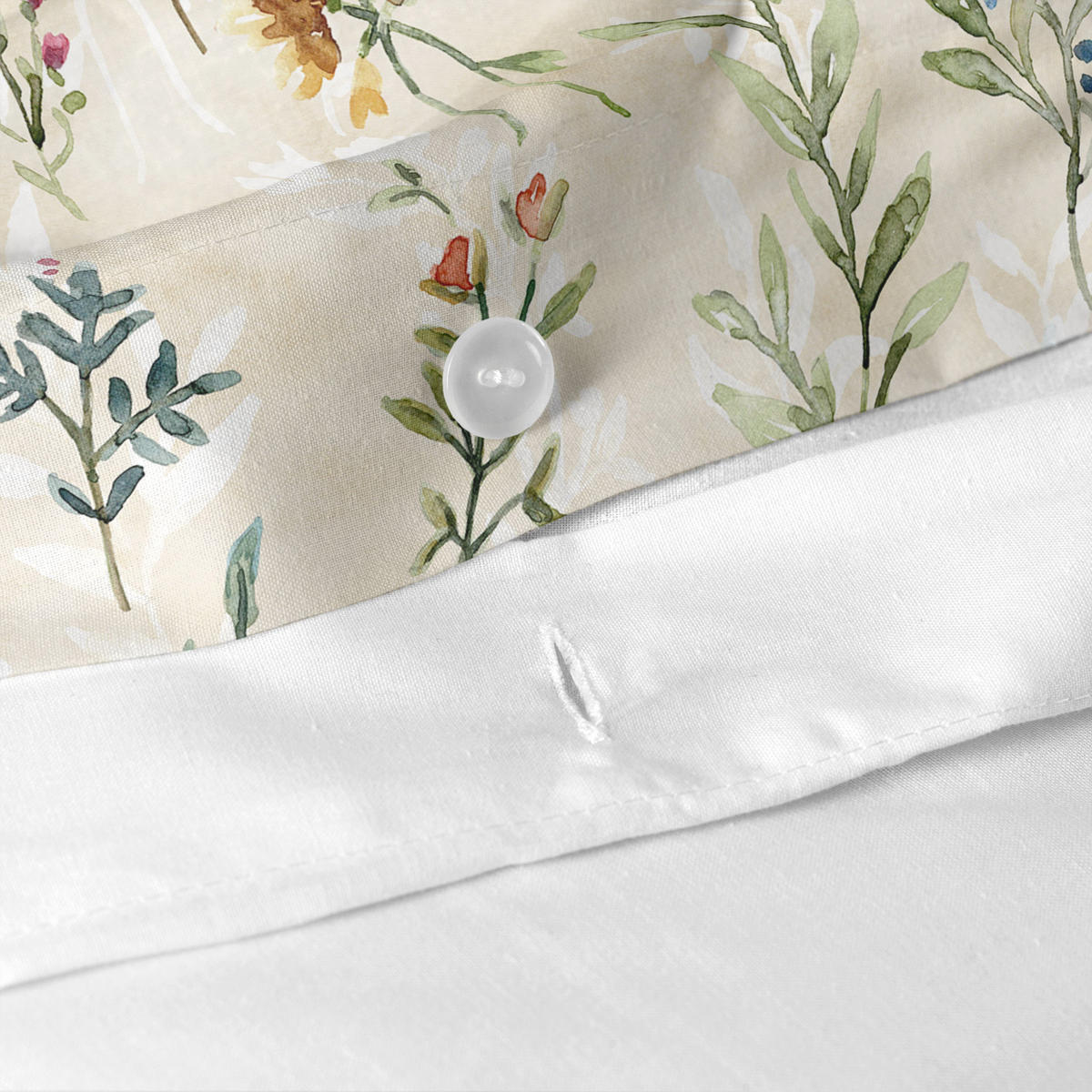 BETTBEZUG vernazza 155x220 cm (komfortgrösse) mehrfarbig - Multicolor, Textil (155/220cm) - Happy Friday