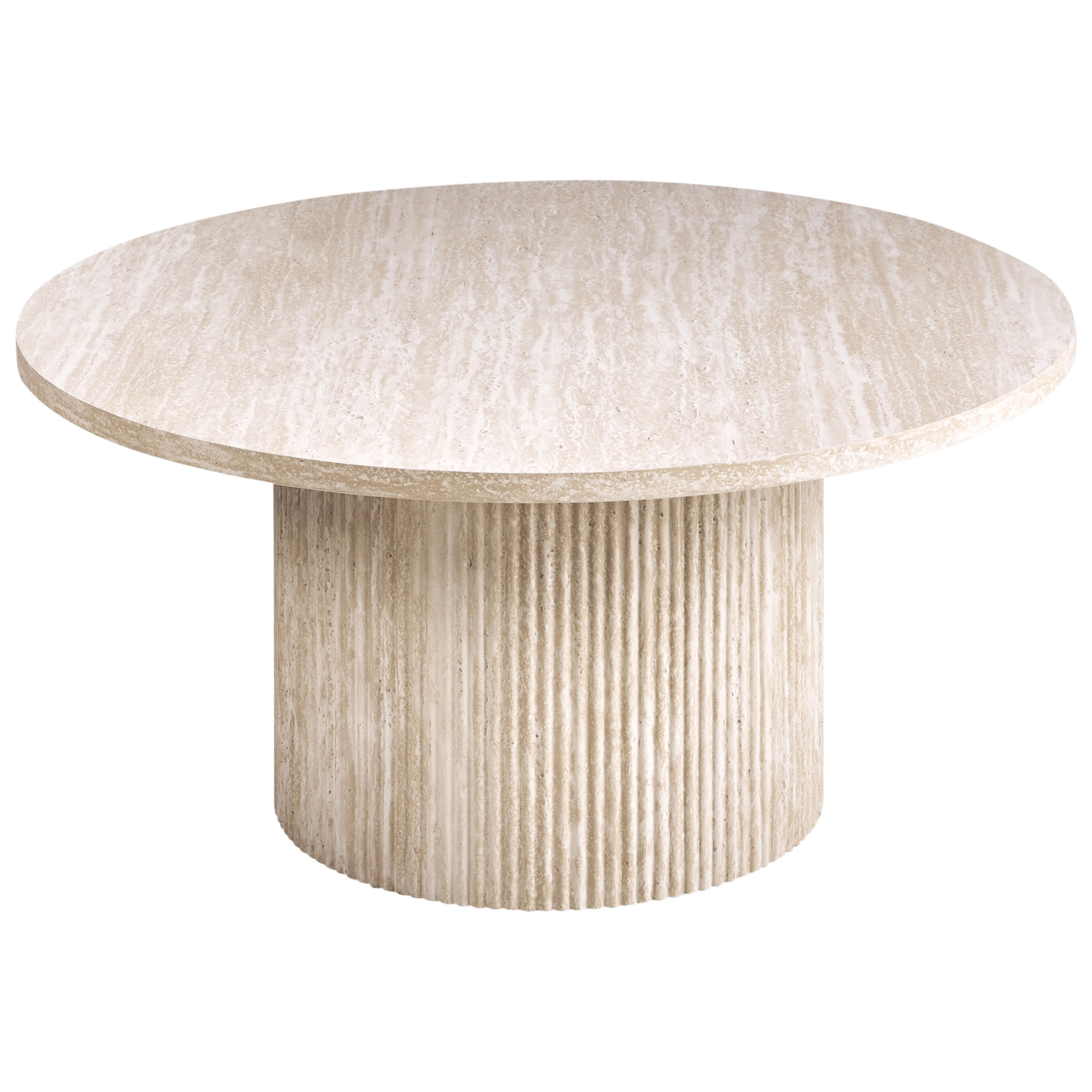 COUCHTISCH Beige Ammon - Beige, Holzwerkstoff (80/80/38cm) - Beliani