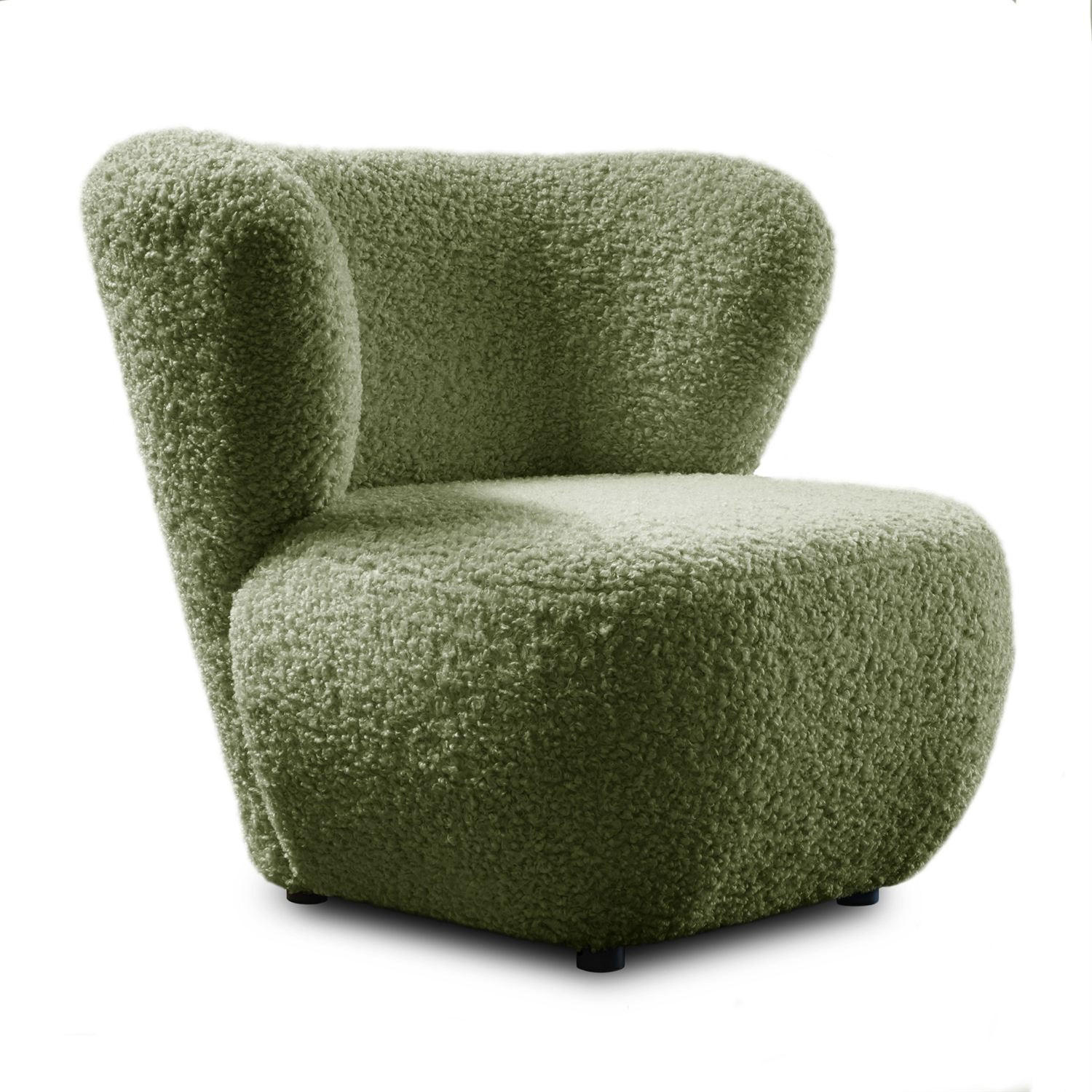 SESSEL ARLO LOUNGE Rolf 14 - Grün, Textil (85/74/58cm) - Lookway