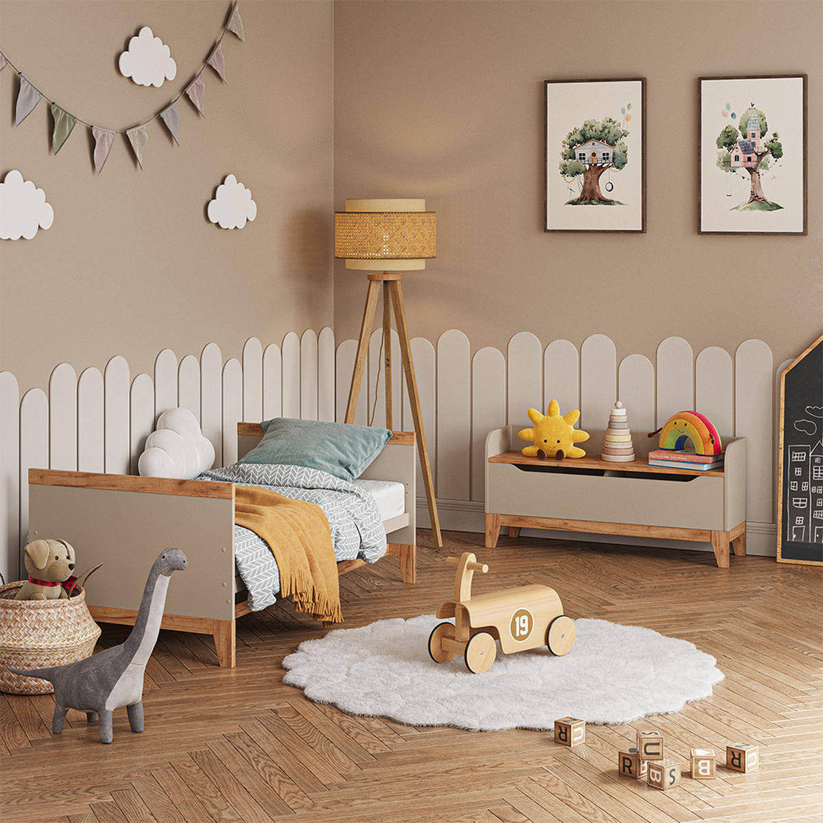 Kaschmir, Holzwerkstoff (107.2/30cm) - VitaliSpa