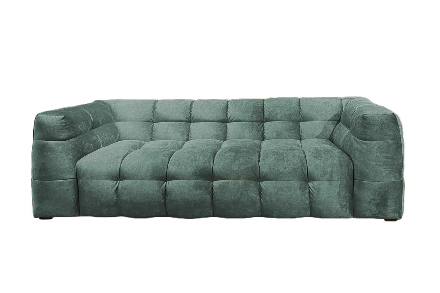 Kawola Sofa Petrol 282x68x105 cm