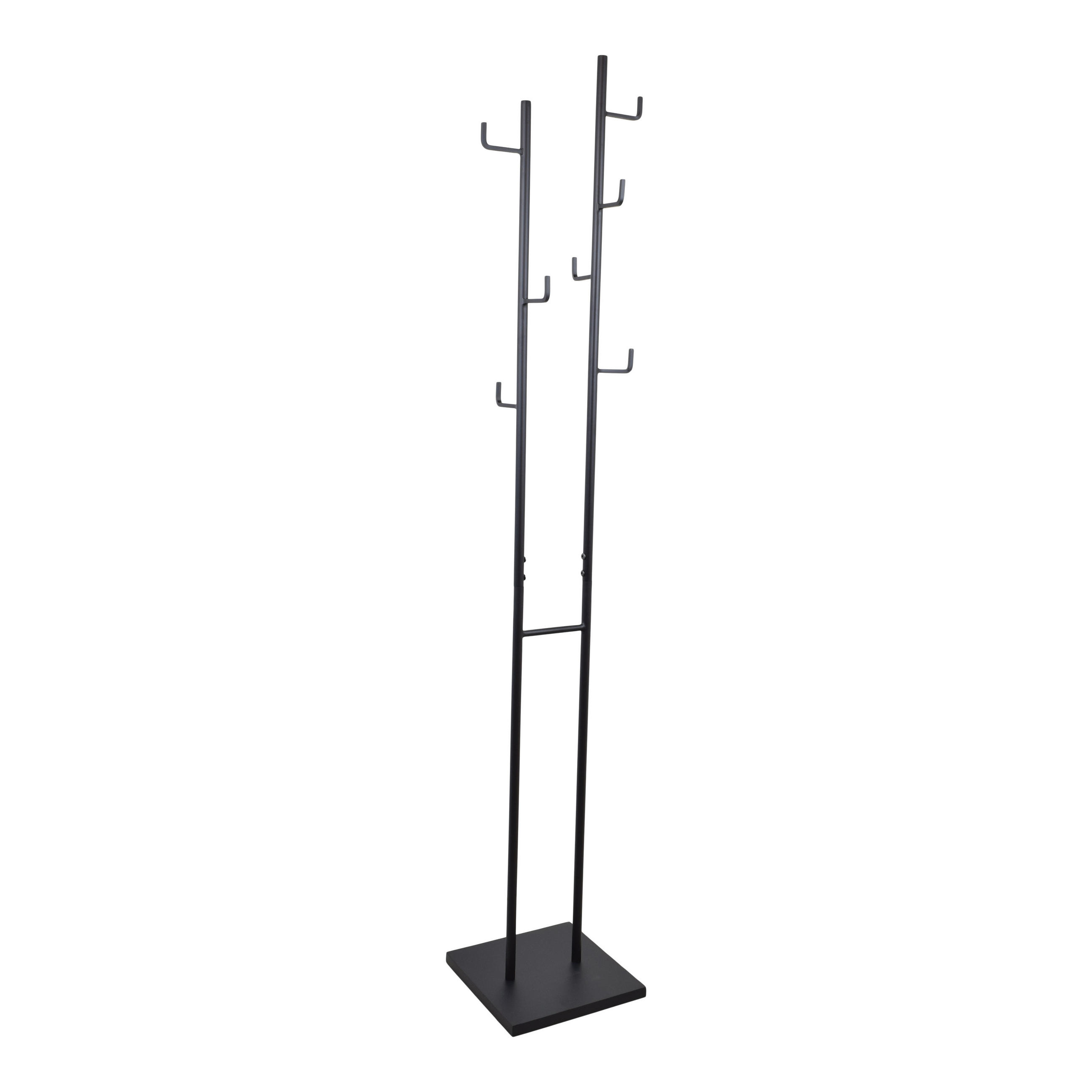 KLEIDERABLAGE Jake Schwarz - Schwarz, Metall (29/176/29cm) - LOFT42