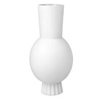 VASE Studio 8 - Georgina, Biskuit-Porzellan, Weiß, 26 cm - Weiß, Keramik (26cm) - Goebel