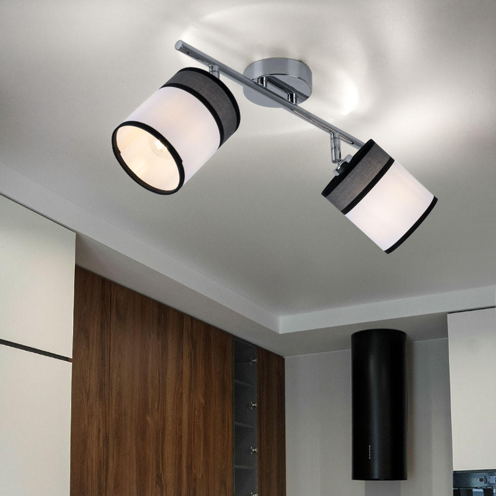 LED DECKENLEUCHTE Chrom Grau-Weiß - Silberfarben, Metall (51/10/21.5cm) - Wofi