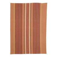 RECYCELTES GESCHIRRTUCH Yuna terrakotta 50 x 70 cm - Dunkelorange, Textil (50/70cm) - Winkler