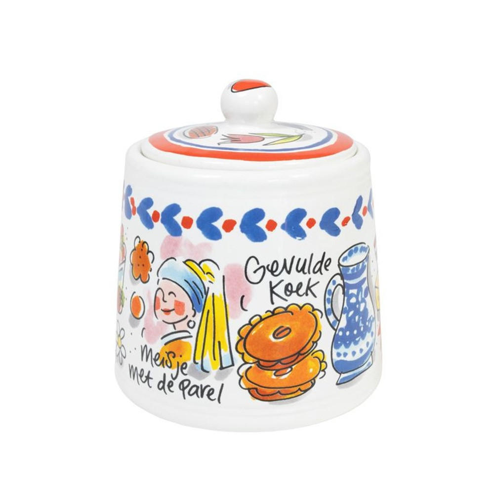 ZUCKERDOSEN Holland in Bunt - 11,5cm - Multicolor, Keramik (10/11.5cm) - Blond Amsterdam