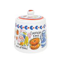 ZUCKERDOSEN Holland in Bunt - 11,5cm - Multicolor, Keramik (10/11.5cm) - Blond Amsterdam