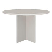 ESSTISCH Runder mit laminiertem 3 cm in Taupe, 120 cm - Beige, Holzwerkstoff (120/120/75cm) - RNT By Really Nice Things