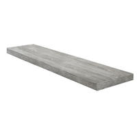 WANDBOARD Elif 90x24x4 aus Holzwerkstoff in der Farbe beton - Grau, Kunststoff (90/4/24cm) - 58aufmkessel