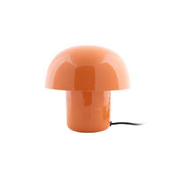 TISCHLAMPE Fat Mushroom 20/20/20 cm - Orange, Metall (20/20/20cm) - Leitmotiv
