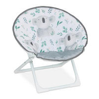MOONCHAIR - Pastellgrün, Kunststoff/Textil (50/47/48cm) - Relaxdays