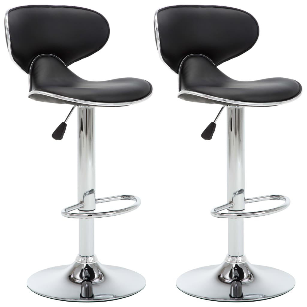 Deluke Barhocker Schwarz 50x108x46 cm