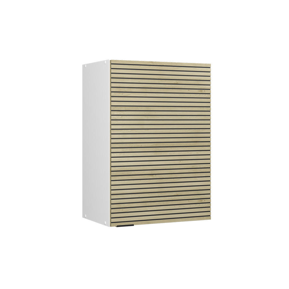 VÄGGSKÅP Fame-Line Ekpanel 50 cm Ekfärgad, Vit 72/50/34.1 cm