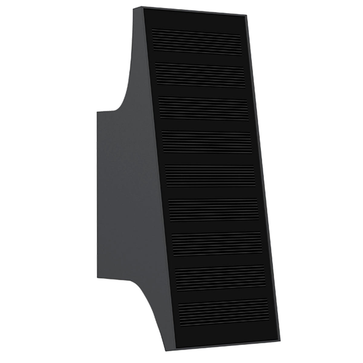 DAYLOR 700LM Solar-Wandleuchte - Schwarz, Kunststoff (21/10/7cm) - Lumisky