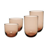 TRINKGLÄSER Like Glass Clay 4er Set - Braun, Glas (0.001L) - like.Villeroy & Boch