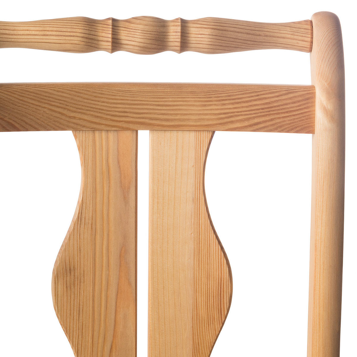 ESSZIMMERSTUHL - Kiefer massiv, 2er-Set - Kieferfarben, Holz (45/95/44cm) - home24
