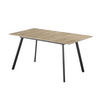 ESSTISCH MARA 120-160/80/76 cm Sandeiche - Sandfarben, Holz (80/120/76cm) - B&D Home