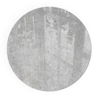 GLASPLATTE für Kamin Ø 70 cm - Grau, Glas (70/70/0.4cm) - TULUP