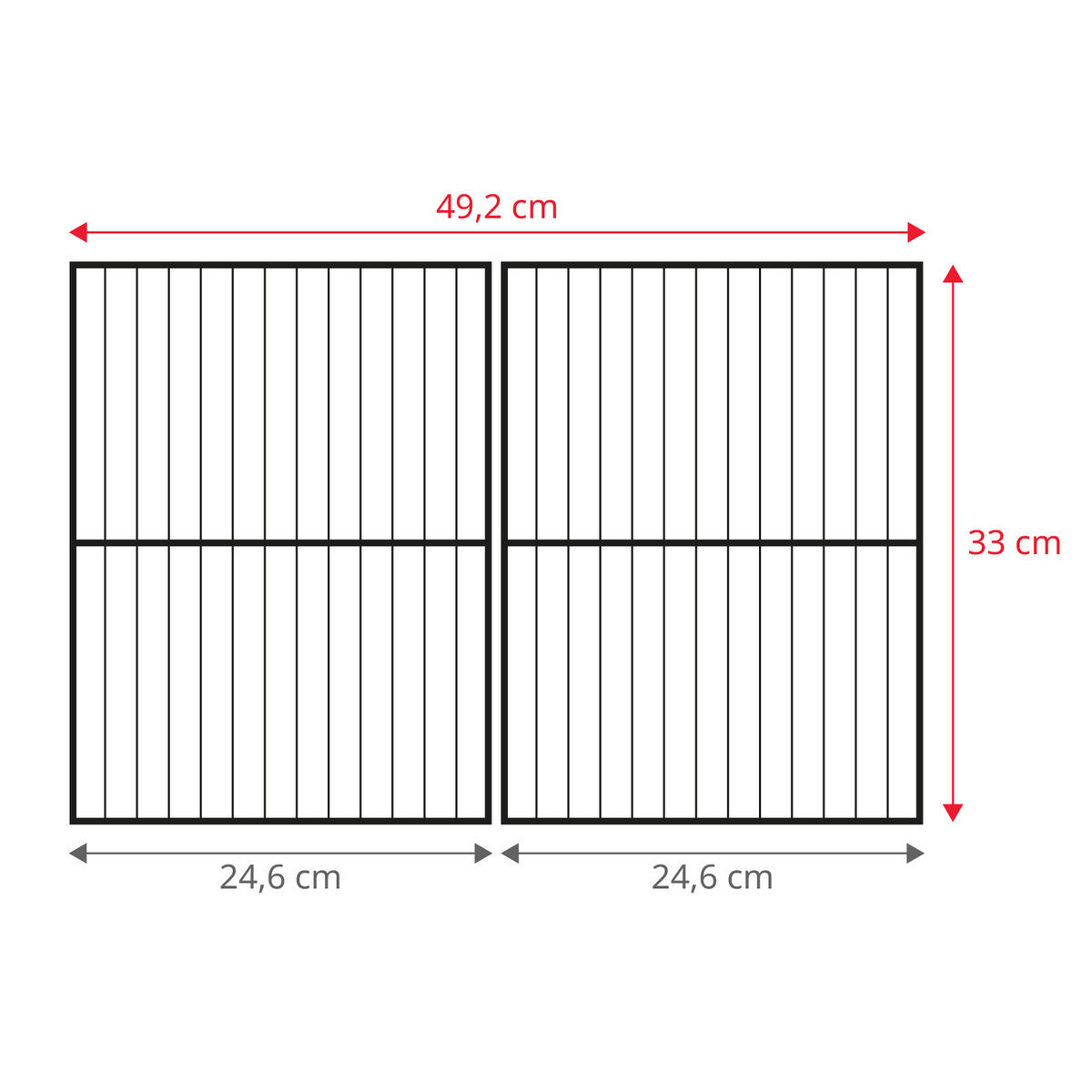 GASGRILL COMPACT 3+0 Set - Schwarz, Metall (113/100/48cm) - TAINO