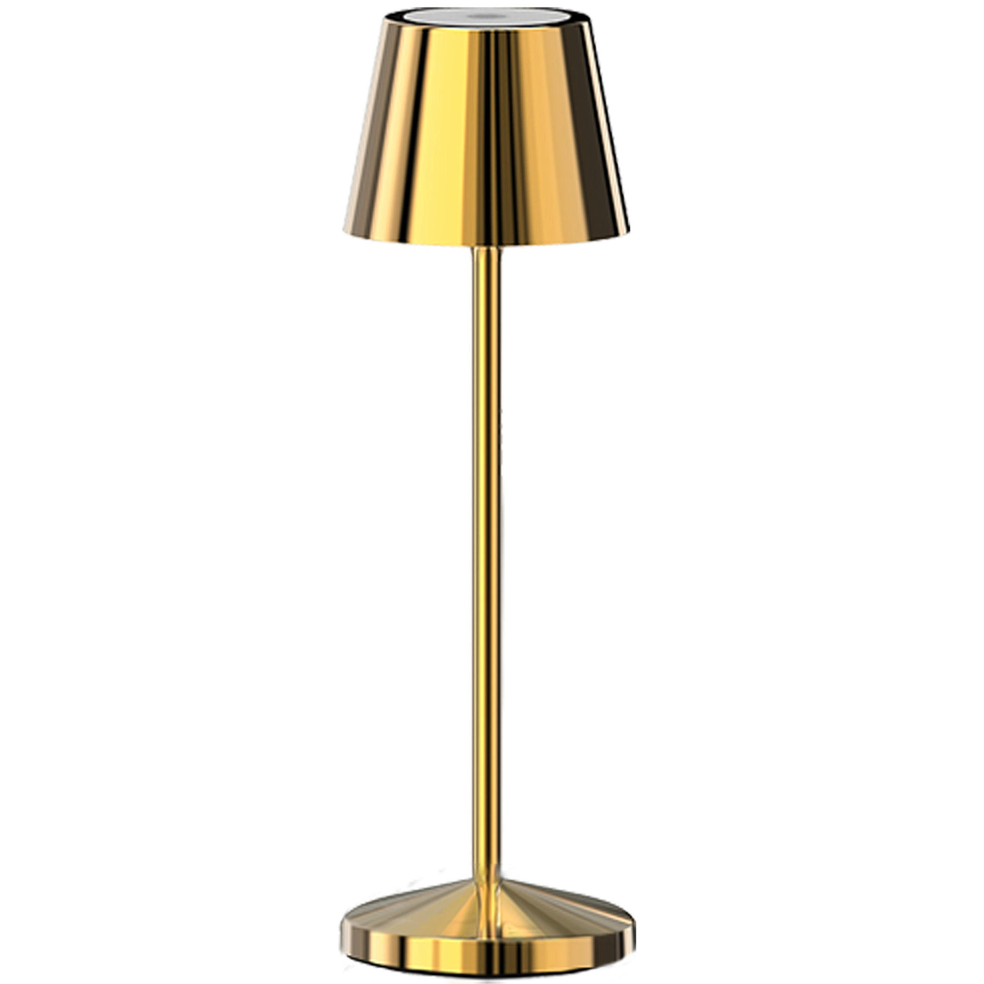 TISCHLAMPE EMILY goldfarben - Goldfarben, Metall (7.5/7.5/20cm) - Lumisky