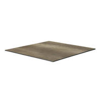 TISCHPLATTE 60 x 60 cm, Geräucherte Eiche - Braun, Holzwerkstoff (60/60/1.25cm) - Oviala