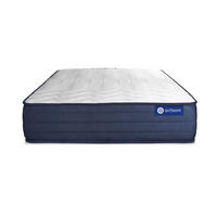 MATRATZE Actiflex life Taschenfederkern und Memory-Schaum 100 x 210 cm h4 - Weiß, Textil (100/210cm) - ACTISOM