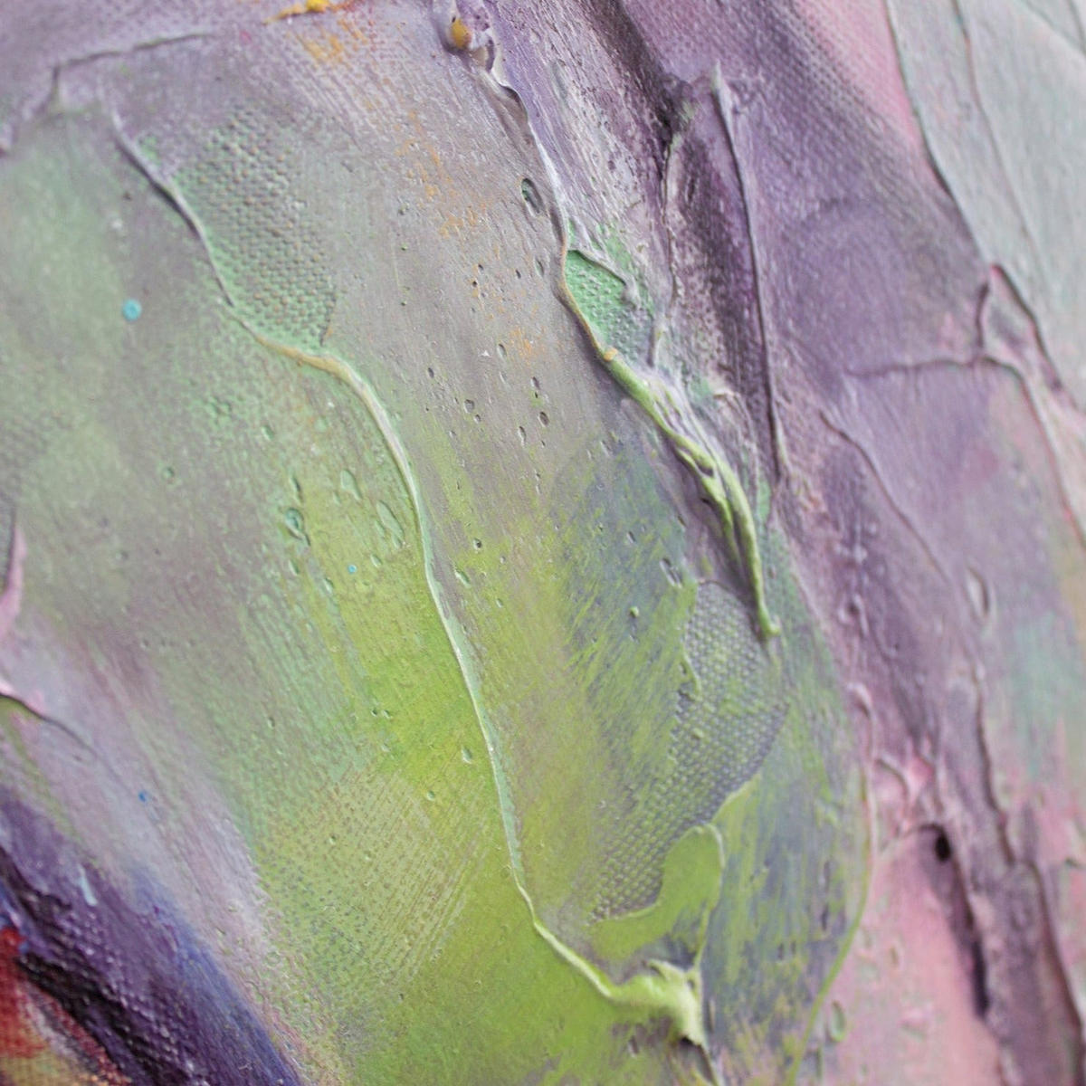 GEMÄLDE Heißer Sommer auf Keilrahmen 140x70 cm - Rot, Holz (140/70cm) - YS-art gallery