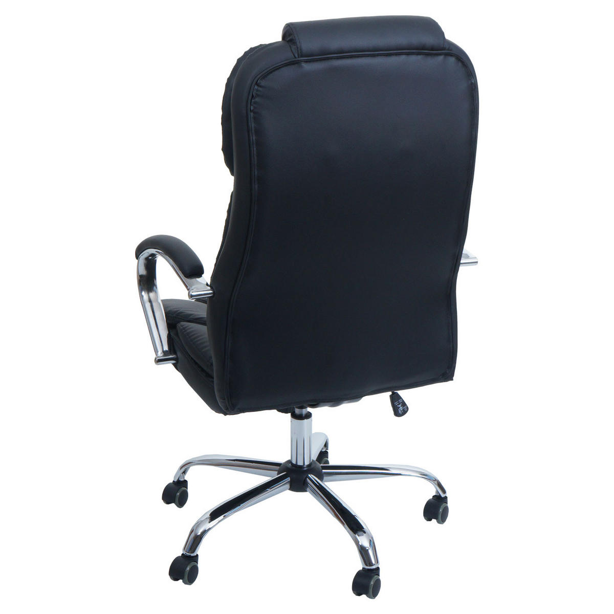 DREHSTUHL Texas XXL US-Version HxBxT 116x65x79cm Kunstleder Schwarz 150kg belastbar - Schwarz, Kunststoff (65/116/79cm) - PROREGAL