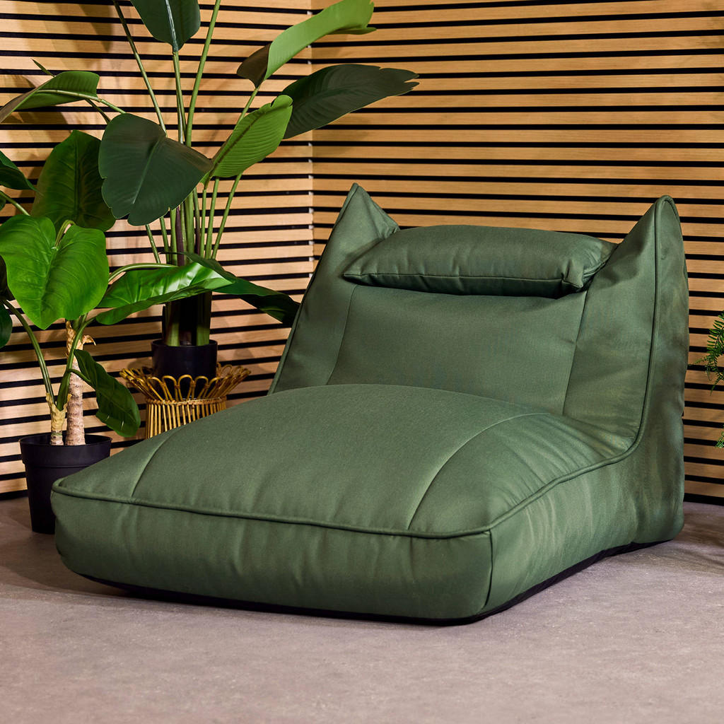 Thumbnail - icon Sitzsack, Grün, Textil, 310 L, 1-Sitzer, Füllung: EPS Mikroperlen, Rechteckig, 84x68x108 cm, Hergestellt in Deutsch...