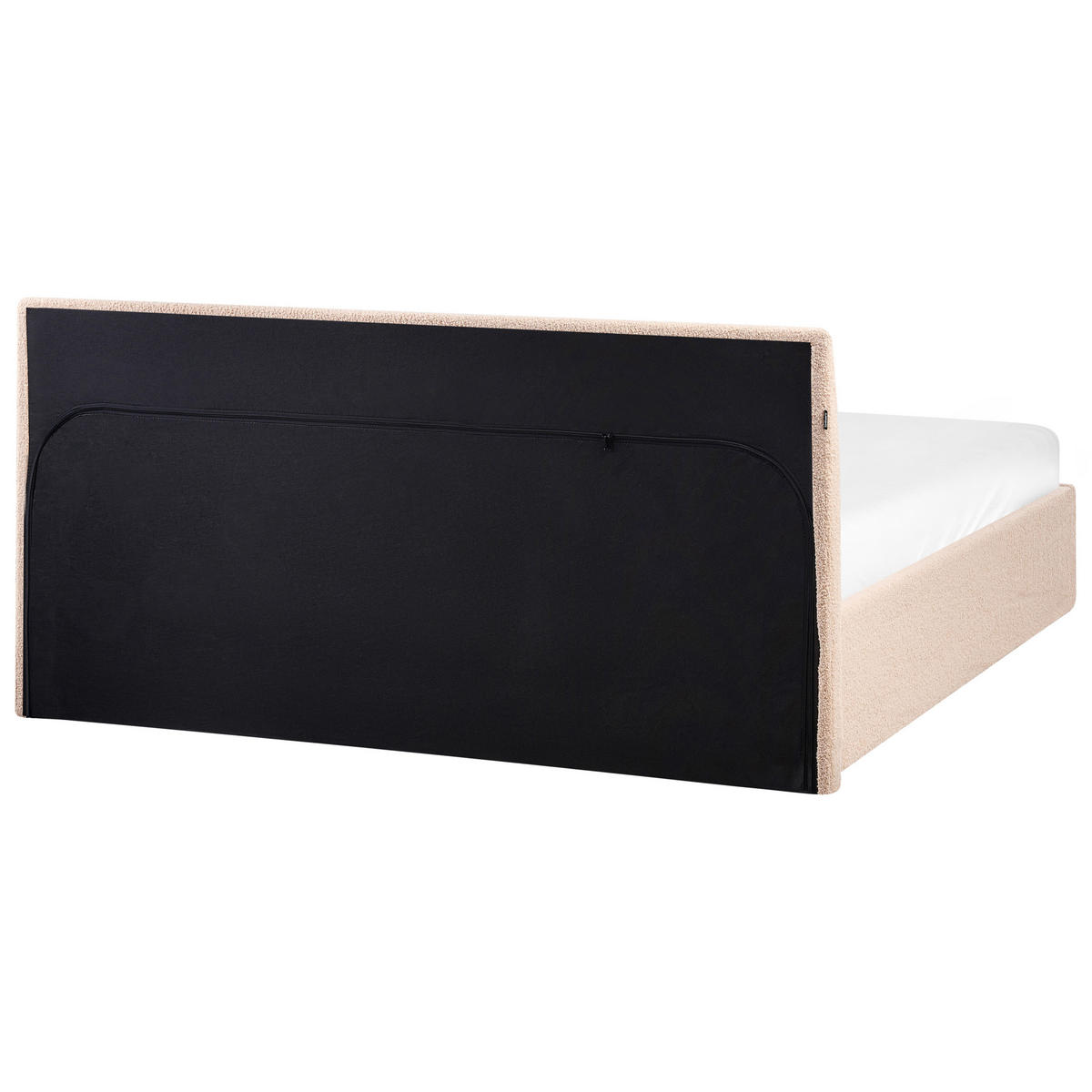 POLSTERBETT 140x200 cm Beige Orbey - Beige, Textil (140/200cm) - Beliani