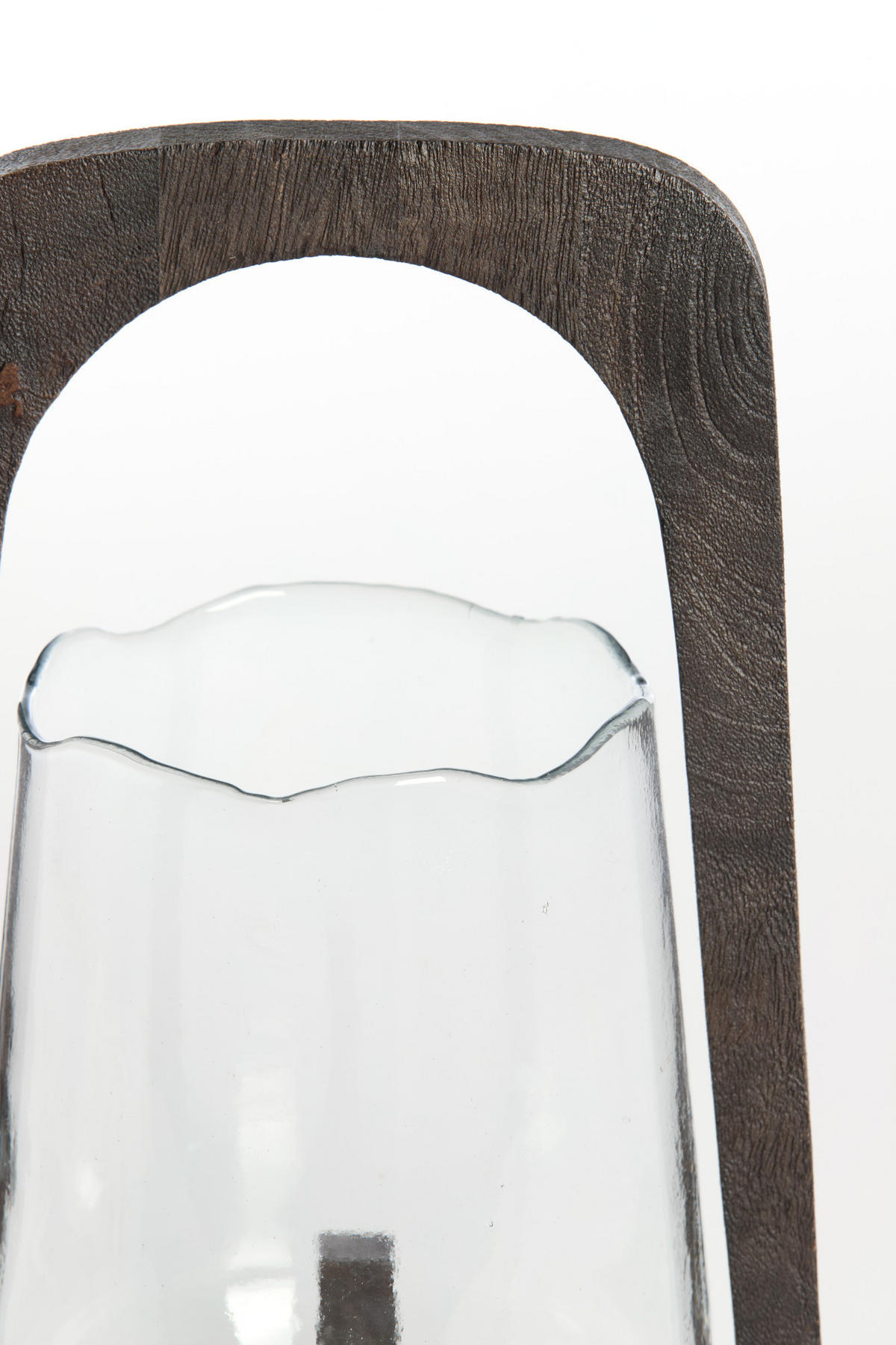 WINDLICHT Anosy Braun Ø26/48 cm - Dunkelbraun, Holz (26/48/26cm) - Light & Living