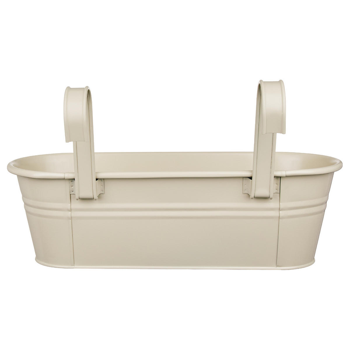 PFLANZTOPF Zinc - Beige, Metall (50/15/20cm) - Butlers