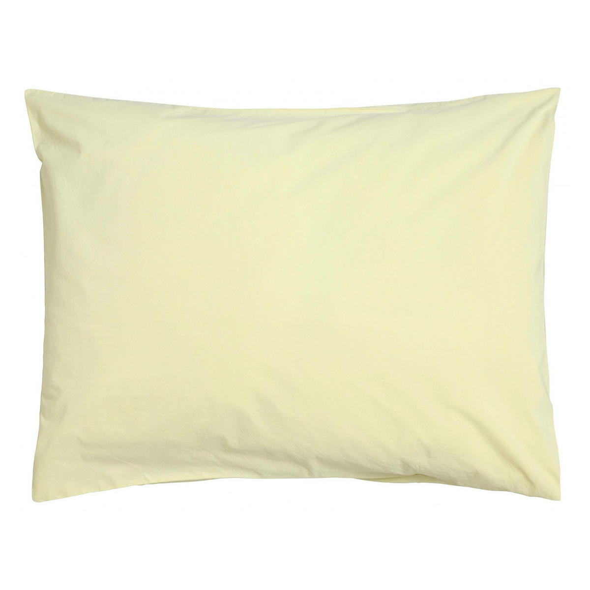 KOPFKISSENBEZUG Céleste vaniglia 50 x 70 cm - Hellgelb, Textil (70/50cm)