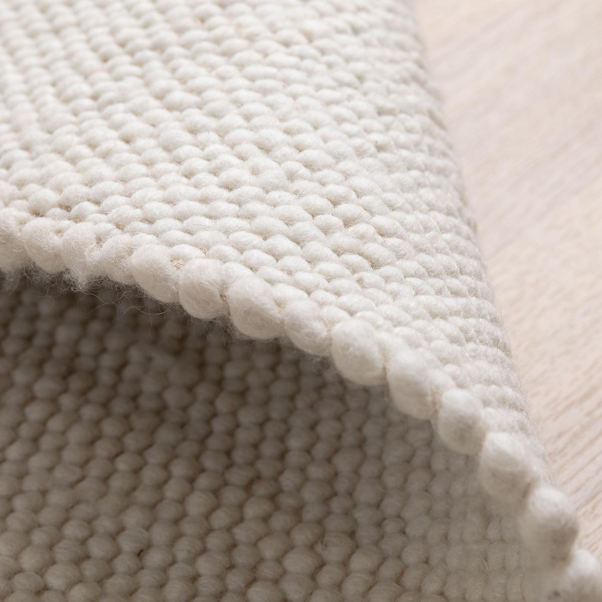 HANDWEBETEPPICH 240/340 cm Leo - Creme, Naturmaterialien (240/340cm) - Steffensmeier