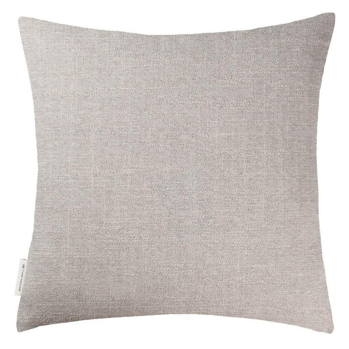 ZIERKISSENHÜLLE Xmas Loop natur-rost-grün 45x45cm - Grün, Textil (45/45cm) - Tom Tailor