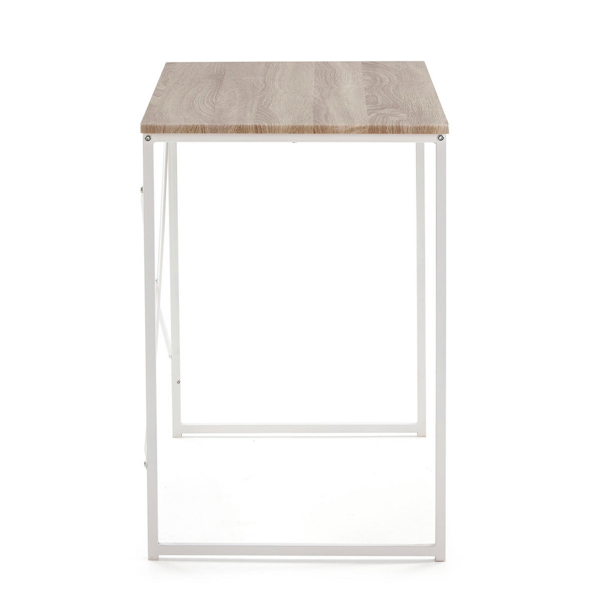 SCHREIBTISCH 90/50/74 Caceres Weiß - Weiß, Holzwerkstoff (50/90/74cm) - VS Venta-stock