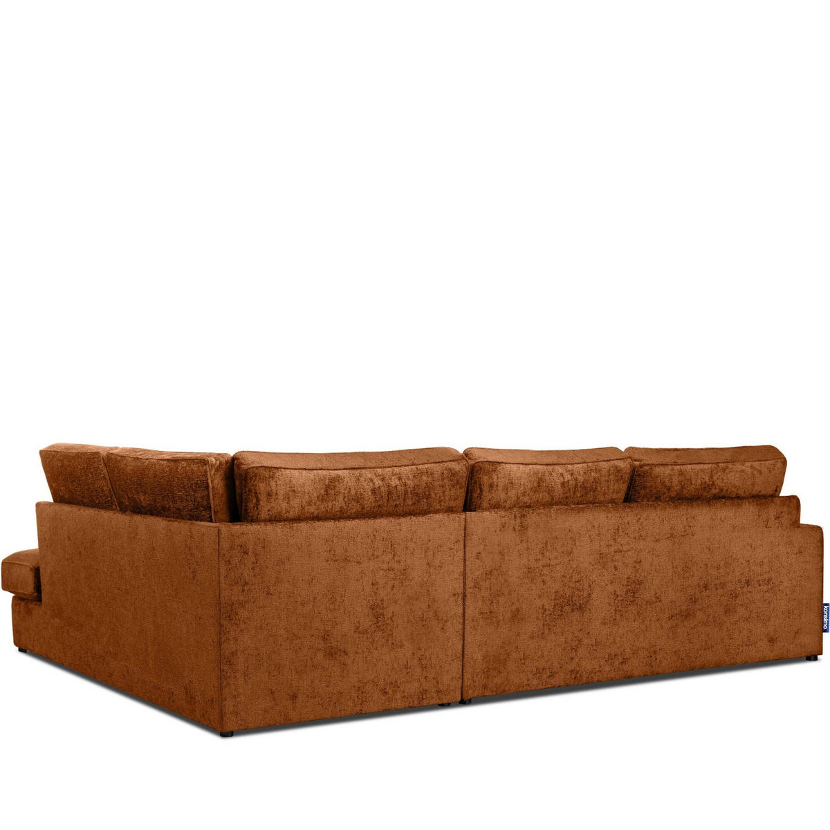 ECKSOFA RECHTS IMPERA Modern 4/5 Sitzer, Orangerot - Orange, Textil (314/224cm) - KONSIMO®