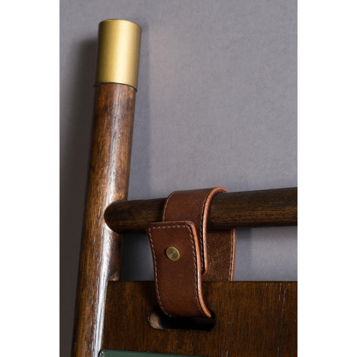 STANDSPIEGEL Riva Rechteckig 180x59,5 cm - Goldfarben, Holz (59.5/130/3.5cm) - Dutchbone