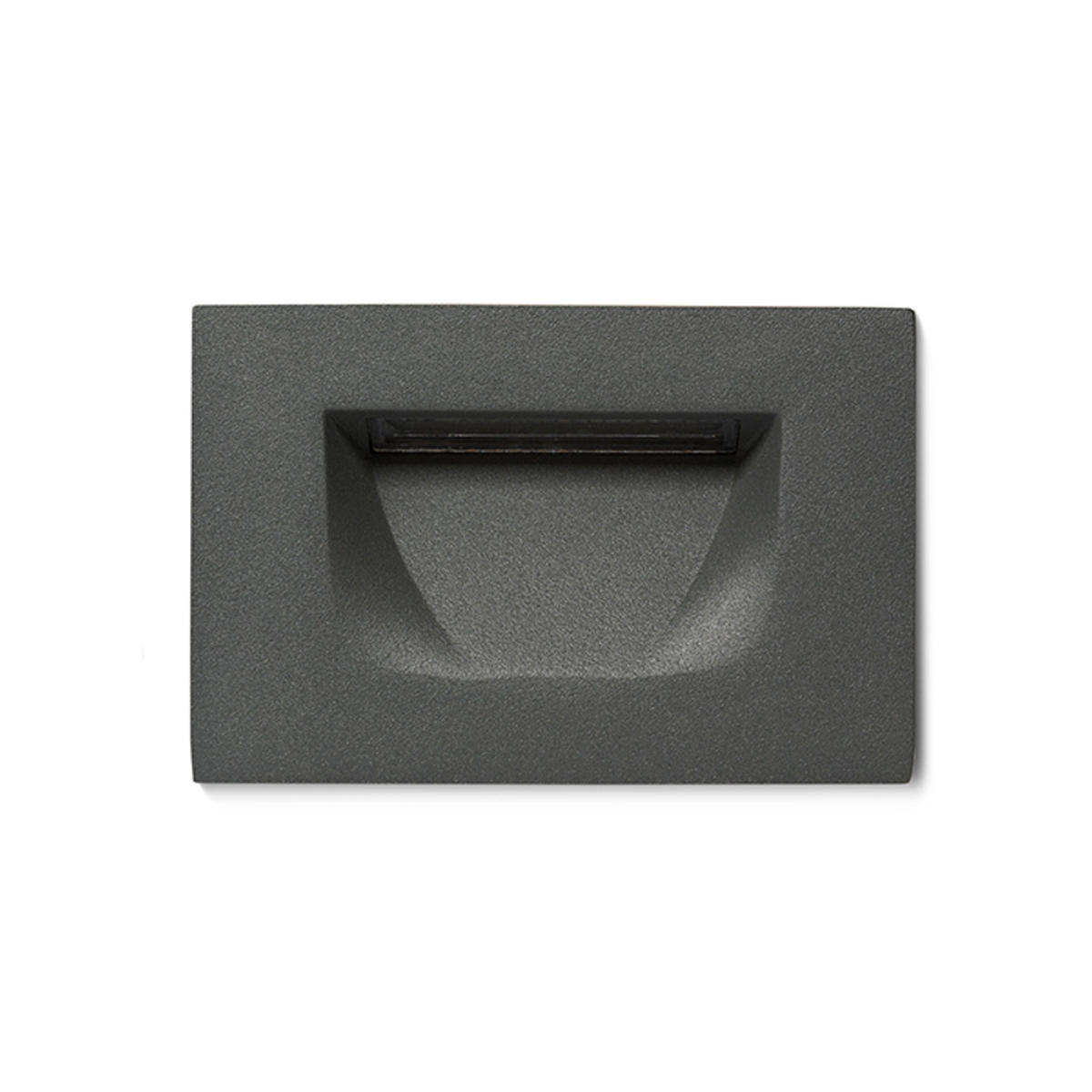 AUSSENLEUCHTE PER Anthrazitgrau 3 W IP54 - Grau, Metall (108/108/7cm) - Rendl