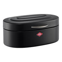 BROTKASTEN Single Elly Schwarz matt - Schwarz, Metall (19.4/14/32.2cm) - Wesco