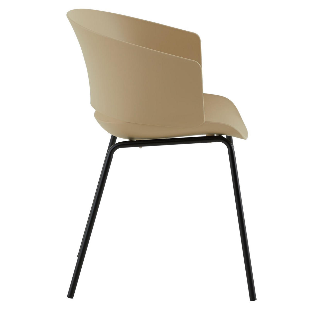 GARTENSTÜHLE NIVEL 4ER-SET - Beige, Textil (60/80/56cm) - IDIMEX