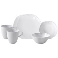 FRÜHSTÜCKS-SET Pura weiß 6er Set - Weiß, Keramik (1/1/1cm) - Villeroy & Boch