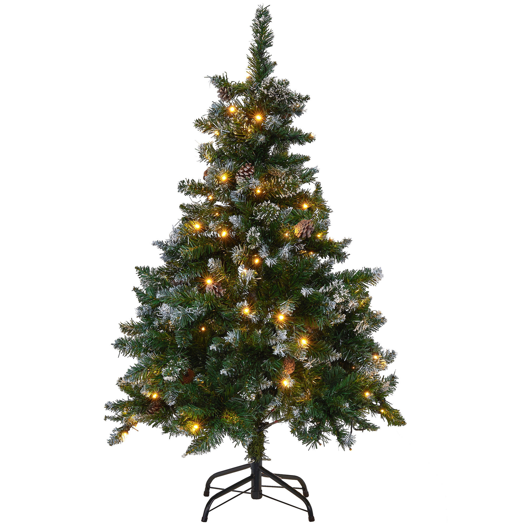WEIHNACHTSBAUM 120 cm Grün Palomar - Grün, Kunststoff (120cm) - Beliani