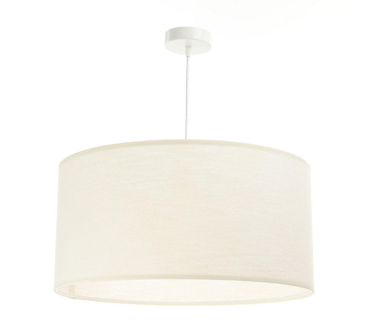 HÄNGELEUCHTE Weiß 50/25 cm - Weiß, Kunststoff (50/0.6/25cm) - ONZENO