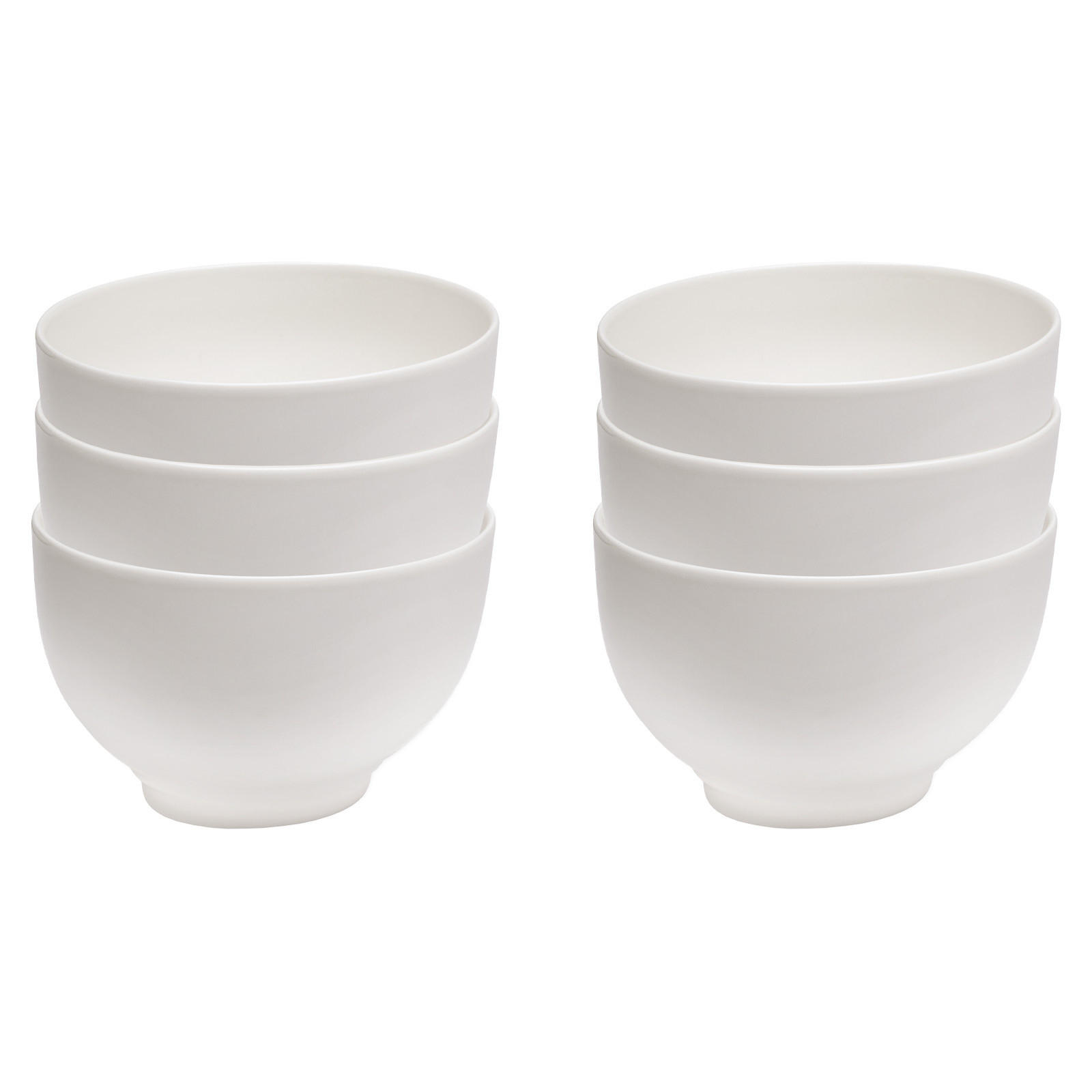 MÜSLISCHALEN Basic White weiß 750 ml 6er Set - Weiß, Keramik (1cm) - vivo | Villeroy & Boch Group